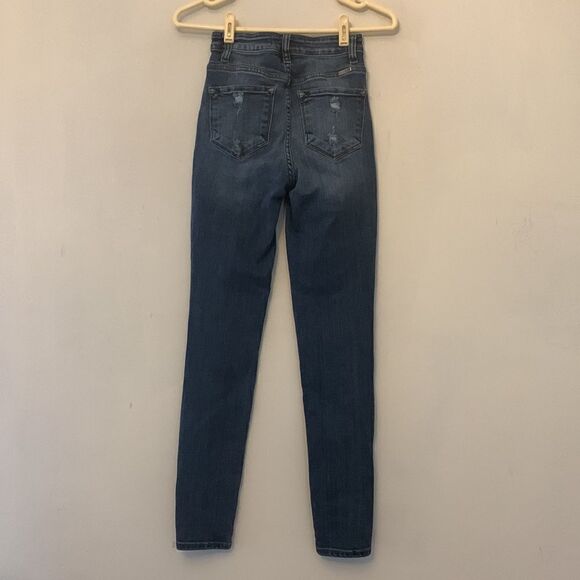 Kancan curvy skinny ankle distressed jeans Size 24 - Picture 5 of 8